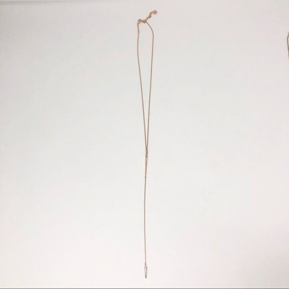 Kendra Scott Vivian Necklace In Rose Gold NWOT - Picture 3 of 7